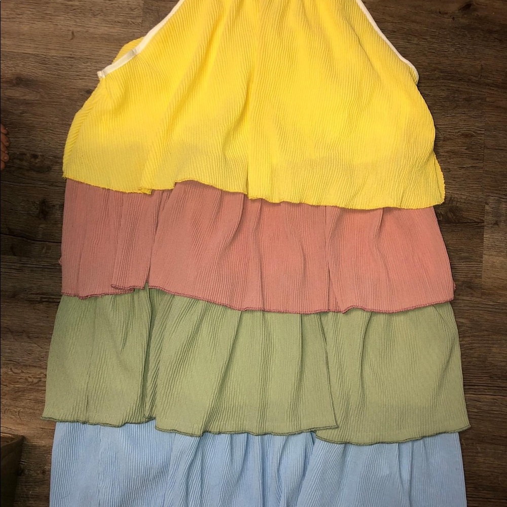 Colorblock dress